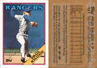 Paul Kilgus Signed 1988 Topps #427 Card Texas Rangers Auto AU