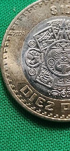 RARE 2024 Mexico Pesos Coin Lot Set Of 4 Coins Bimetall 🇲🇽 BRILLIANT AU - Bild 1 von 14
