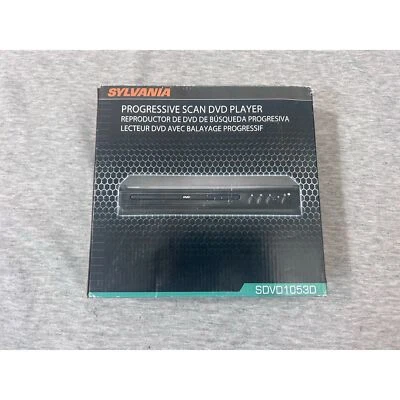 Sylvania Proscan Pdvd1053d Compact Progressive-Scan DVD Player SDVD1053D - Image 1 of 4
