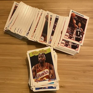 Tarjetas de baloncesto NBA Hoops 1991-92 (juego parcial, duplicados, en muy buen estado) - Imagen 1 de 6