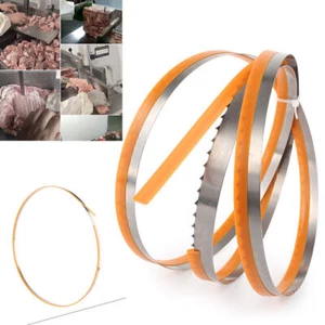 Band Saw Bone Meat Cutting Butchers Blades Carbon Steel 1753mmx16mmx0.56mmx3TPI - Bild 1 von 12