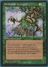 Wood Elemental Legends (ITALIAN) NM Green Rare MAGIC CARD (ID# 245896) ABUGames