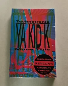 Technotronic / Ya Kid K - Move This Cassette Single SEALED w/ Hype Sticker - Picture 1 of 5