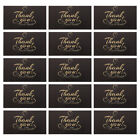  50 Pcs Coated Paper Thank You Card Elegant Cards Flower Greeting