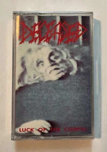 Deceased Luck Of The Corpse Death Metal Cassette 1991 Relapse Records SEALED - Picture 1 of 5