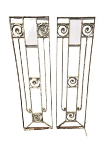 Par De Parrillas Puerta de Hierro Forjado - Imagen 1 de 7