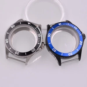 40mm Watch Case sapphire glass for ETA 2836 Miyota 8205 8215 DG2813 movement - Picture 1 of 12