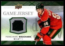 2007-08 Upper Deck Game Jerseys Pierre-Marc Bouchard Minnesota Wild #GJ2-PB