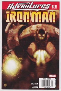 MARVEL ADVENTURES IRON MAN #8 | Skottie Young | RARE Newsstand Variant | VF/NM - Picture 1 of 2