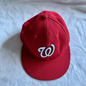 Washington Nationals Red Baseball Hat New Era Youth