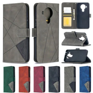 Splice Wallet Leather Flip Phone Case For Nokia G21 G11 1.4 G10 G20 6.3 5.4 5.3 - Picture 1 of 60