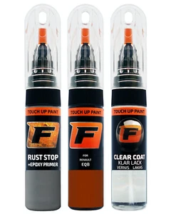 for RENAULT EQB ORANGE VALENCIA TOUCH UP PAINT Pen Kit Scratch Repair Set - Picture 1 of 10