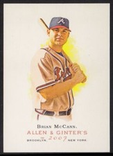 2007 Topps Allen & Ginter #141 Brian McCann Atlanta Braves