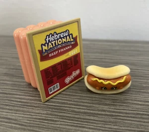 Shopkins Hebrew National Beef Franks Hotdog Miniature Real Littles S12 W/ Contai - Bild 1 von 5