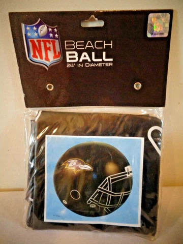 NFL 24" TEAM HELMET BEACH BALL BALTIMORE RAVENS Cover