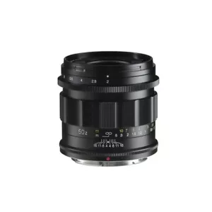 Voigtlander Z-Mount 50mm F2 II APO-LANTHAR Aspherical for Nikon, Black BRAND NEW - Picture 1 of 4