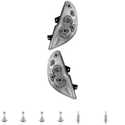 Halogen Scheinwerfer Set für Renault Master III Bus JV FV EV HV UV inkl. H7 - Bild 1 von 4