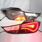 Smoke black LED tail lights 2011-2015 Year For HY Elantra Avante MD Rear Lamps