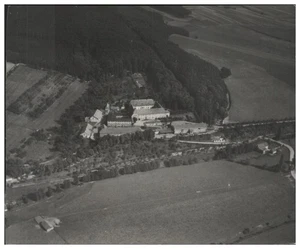 ZZ-3262/ Teistungenburg b. Teistungen  Foto Luftbild 15,5 x 13 cm ca.1938 - Bild 1 von 2