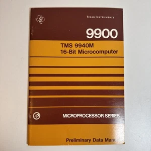 TEXAS INSTRUMENTS TMS 9940M 1980 16Bit Microcomputer Manuale Dati Preliminari - Foto 1 di 9
