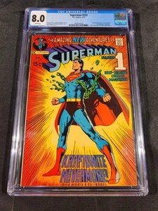 Superman #233 - Marvel Comics, 1971 - CGC 8.0 White Pg. - "Kryptonite Nevermore" - Picture 1 of 7