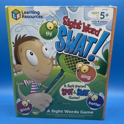 Learning Resources Sight Word Swat Fast Paced Game Educational Home School New - Image 1 of 3