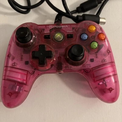 PowerA Mini Pro EX Wired Controller – Xbox 360 –  USB  Gaming - UNTESTED - READ! - Image 1 of 4