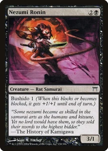 4x Nezumi Ronin - LP - Champions of Kamigawa - SPARROW MAGIC - Picture 1 of 1