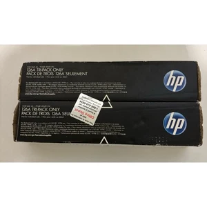 Cartouche de toner HP 126A Yield - 2 PACK - (Cyan, Magenta SEALEDBOX - Photo 1/4