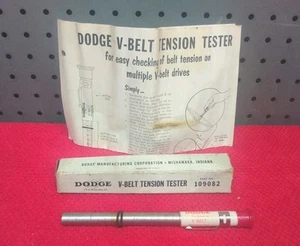 Vtg 1964 Dodge V-Belt Tension Tester No. 10982 Made In USA - Picture 1 of 13
