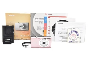 [ Near MINT ] Canon PowerShot A2400 IS Pink 16.0MP Compact Digital Camera Japan - Picture 1 of 15
