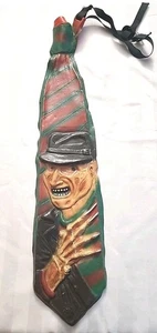 Freddy Kruger Nightmare On Elm St. Halloween Costume Tie 18" Length  - Picture 1 of 6