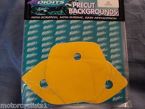 NOS DIRT DIGITS KTM 50 97-99 NUMERACIÓN FONDOS AMARILLO - Imagen 1 de 2