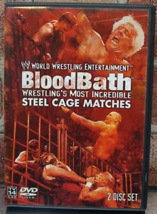 Bloodbath Steel Cage Matches WWE DVD Wrestling Special Ric Flair Steve Austin - Picture 1 of 8