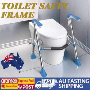 Toilet Surround Toilet Safety Rail for Elderly Pregnant Toilet Safe Support Bar - Picture 1 of 6