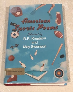 American Sports Poems selected by R. R. Knudson & May Swenson, 1988 HC Book/DJ - Picture 1 of 12