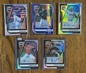 (x5) 2021 Elite Extra Edition Baseball Rookie #'ed Auto Lot - Bush; Murray - Bild 1 von 4