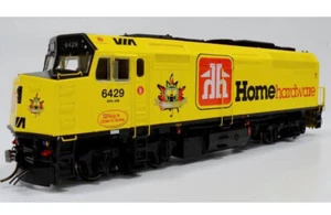 Rapido Trains Ho Scale VIA Rail F40PH-2D DC #6429 Home Hardware - 80054 *MINT* - Picture 1 of 3