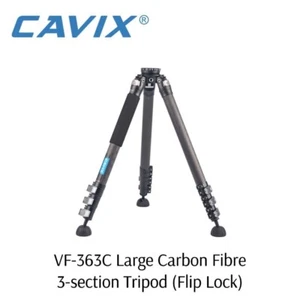CAVIX VF-363C 3-Section Carbon Fibre Tripod Legs (Flip Lock) - Bild 1 von 4