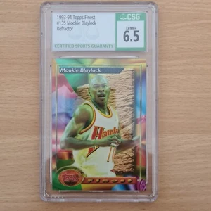 1993-94 Topps Finest Refractors #135 Mookie Blaylock CSG 6,5 - Bild 1 von 2