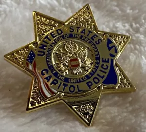 US Capitol Police Presidential Inauguration 1993 Shirt Lapel Hat Pin Vtg Clinton - Picture 1 of 8