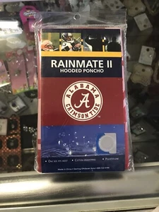 Alabama Crimson Tide Rainmate II Hooded Poncho - NEW - Picture 1 of 1
