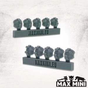 Max Mini BNIB Forge Guardians Shoulder Pads (10) - Picture 1 of 1