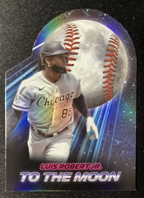 2024 Topps Big League To the Moon Die-Cut TM-39 Luis Robert Jr Chicago White Sox - Image 1 of 2