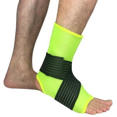 Men Compression Ankle Elastic Socks Foot Brace Support Sports Protective Gear - Image 1 of 4