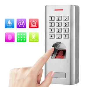 Fingerabdruck Zutrittskontroller Codeschloss Türöffner Fingerprint Passwort IP66 - Bild 1 von 12