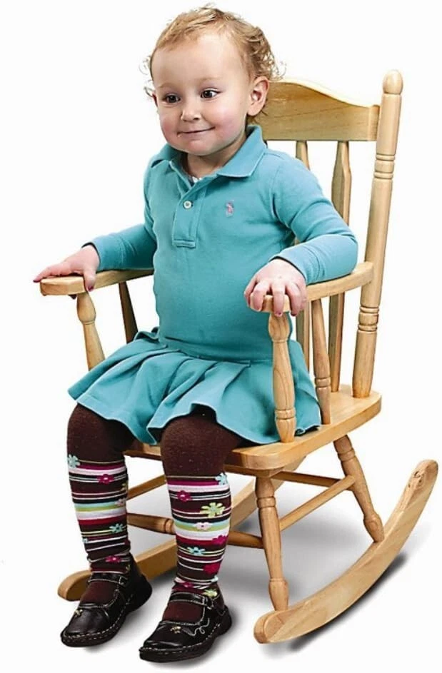 Mecedora de madera dura Whitney Brothers importación, niño Foto 1 de 1