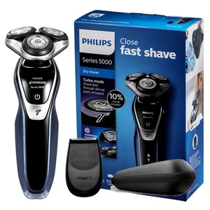 Philips Electric Shaver series 5000 Dry, S5355/82, with Turbomode cordless - Picture 1 of 11