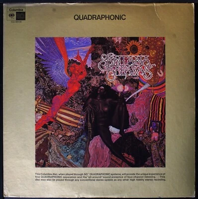Santana - Abraxas (Quadraphonic) - LP record [NHB3-138] US - Image 1 of 4