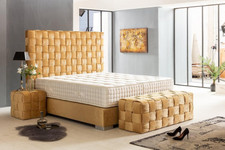 Boxspringbett extravagant Design Bett CALIFORNIA modern Farbwahl 140 160 180 200